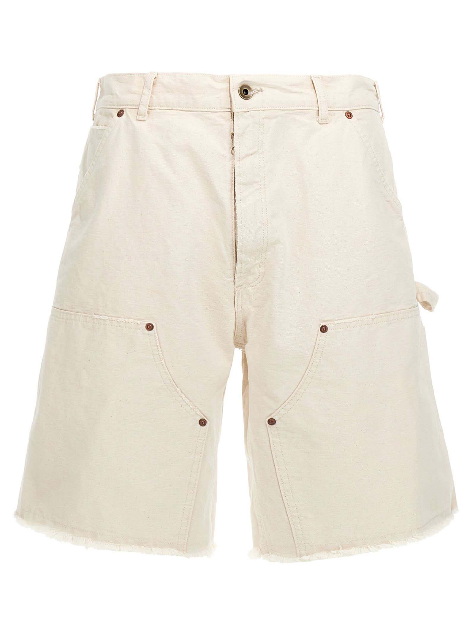 Denim Bermuda Shorts