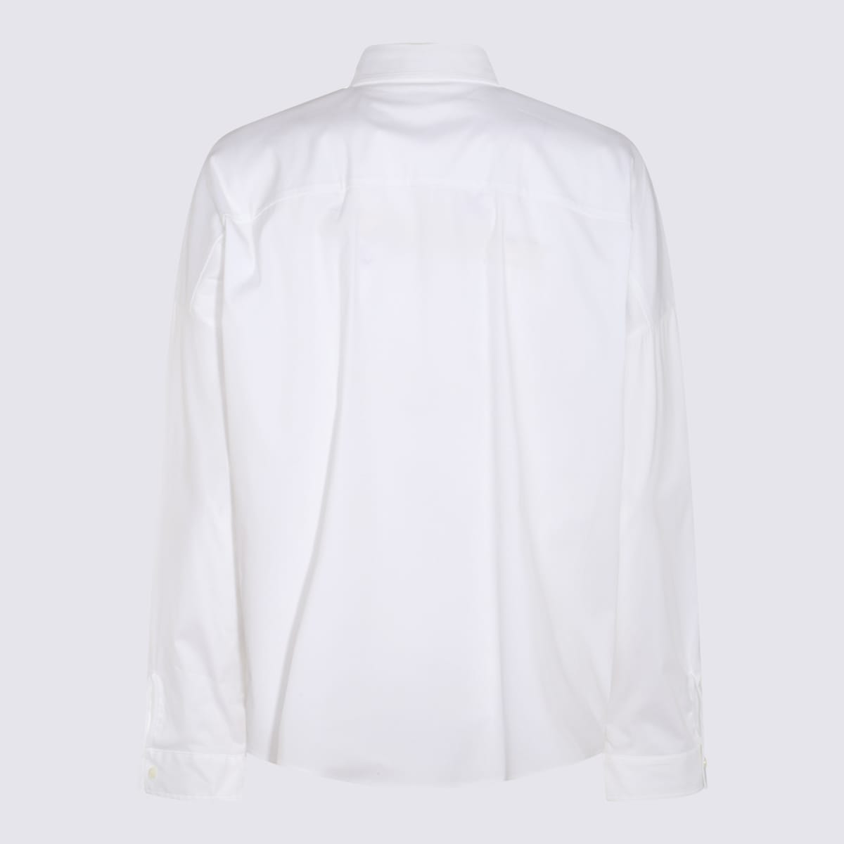 Shop Brunello Cucinelli White Cotton Shirt