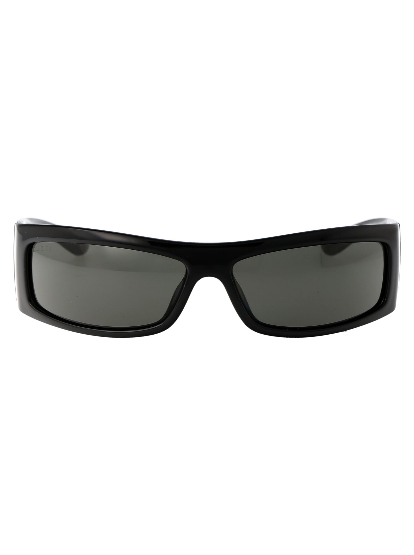 Shop Gucci Gg1492s Sunglasses In 007 Black Black Grey