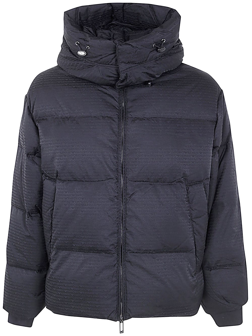 Shop Emporio Armani Down Jacket In Black