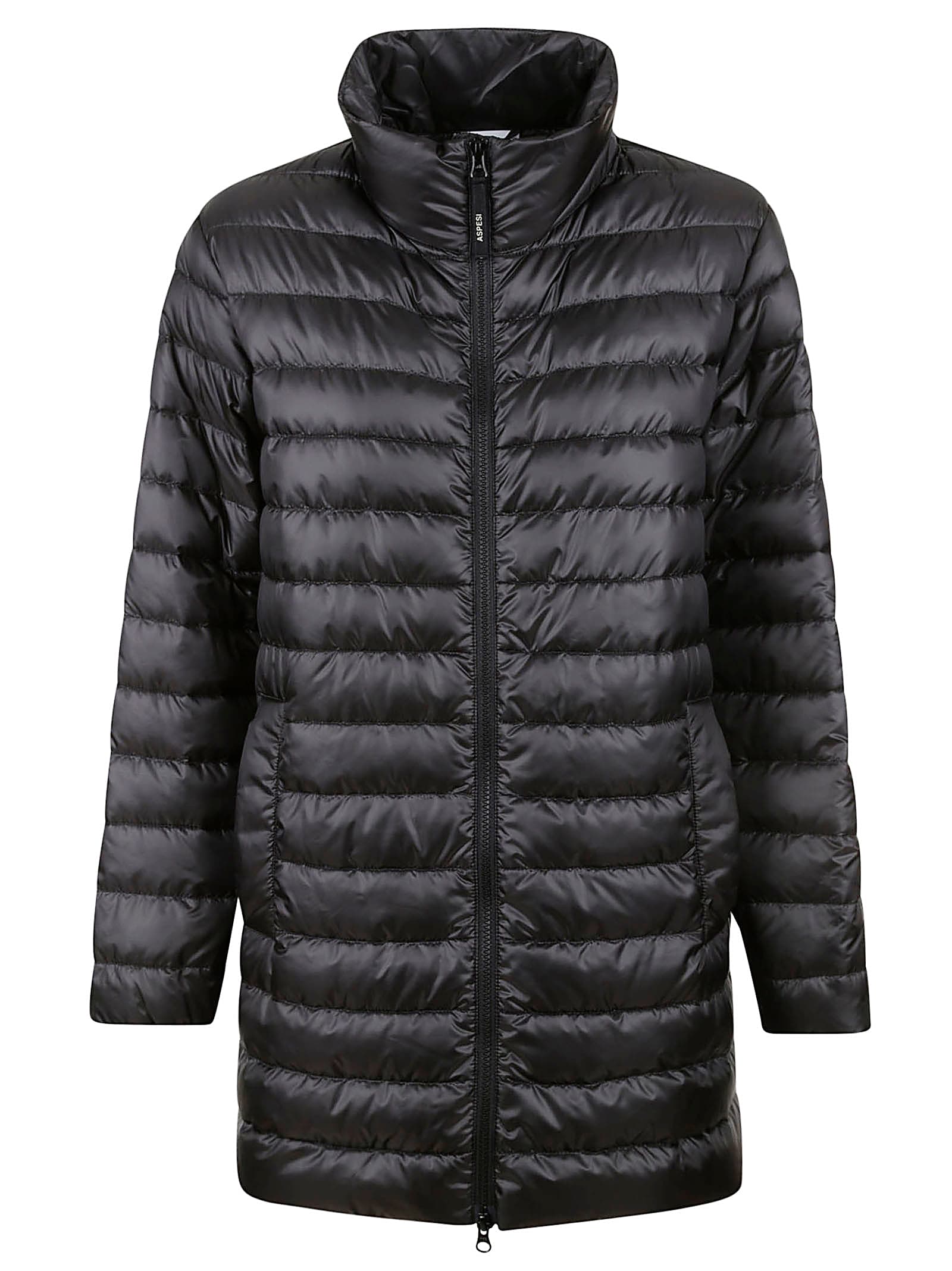 Mid-length Zip Padded Jacket