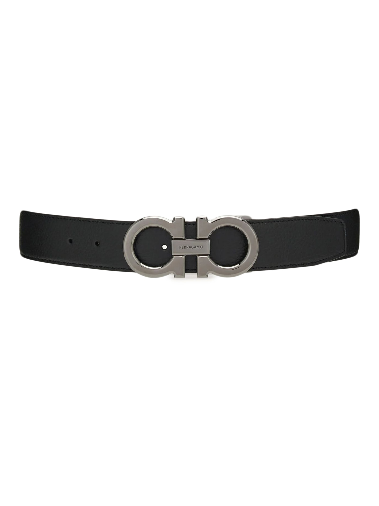 Reversible And Adjustable Gancini Belt