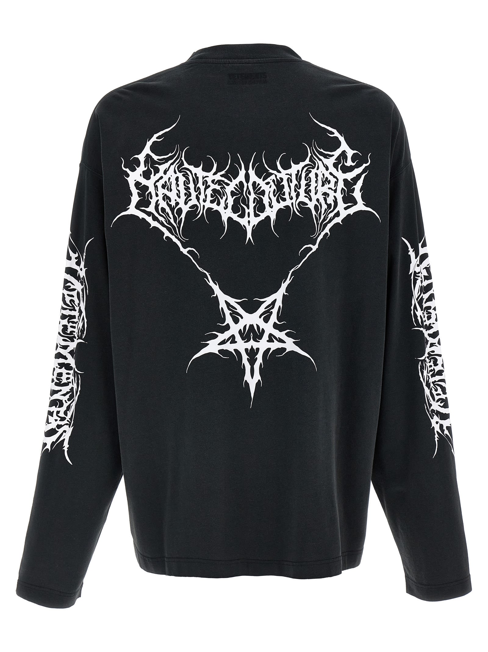 VETEMENTS DEATH METAL T-SHIRT