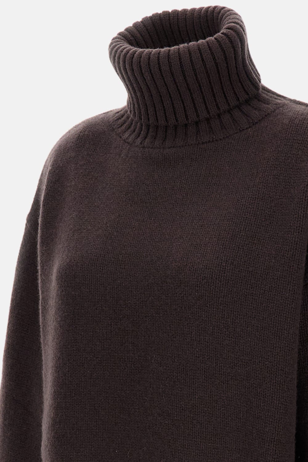 Extreme Cashmere N°20 Oversize Extra Sweater In Brown