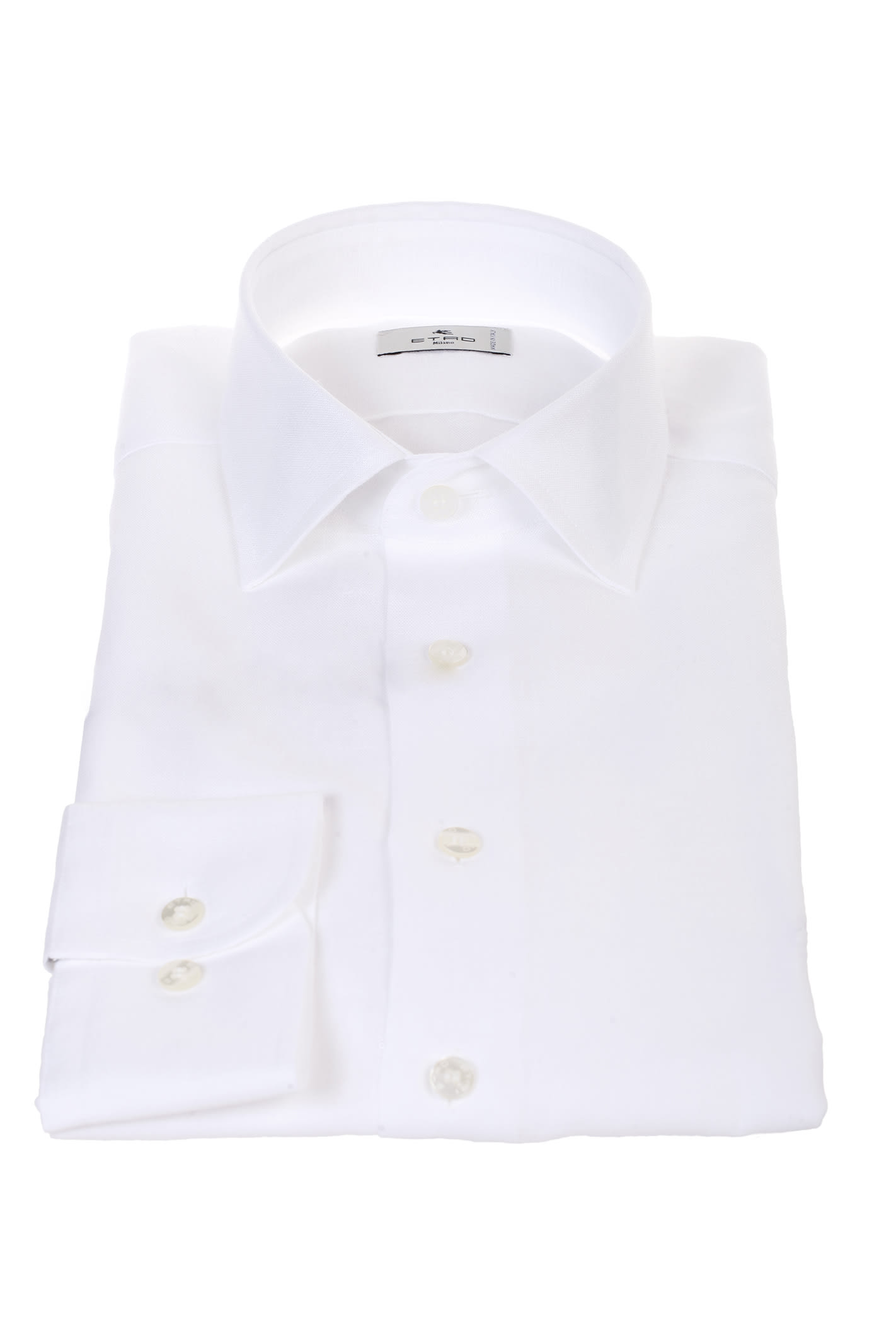 Etro white linen shirt