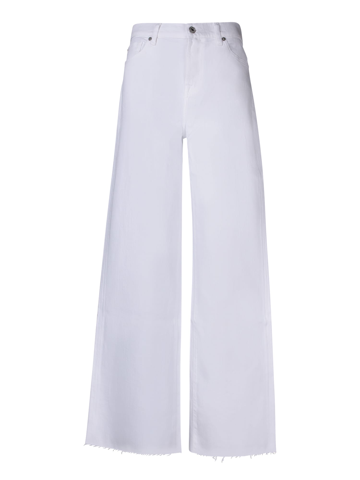 Shop 7 For All Mankind Scout White Jeans