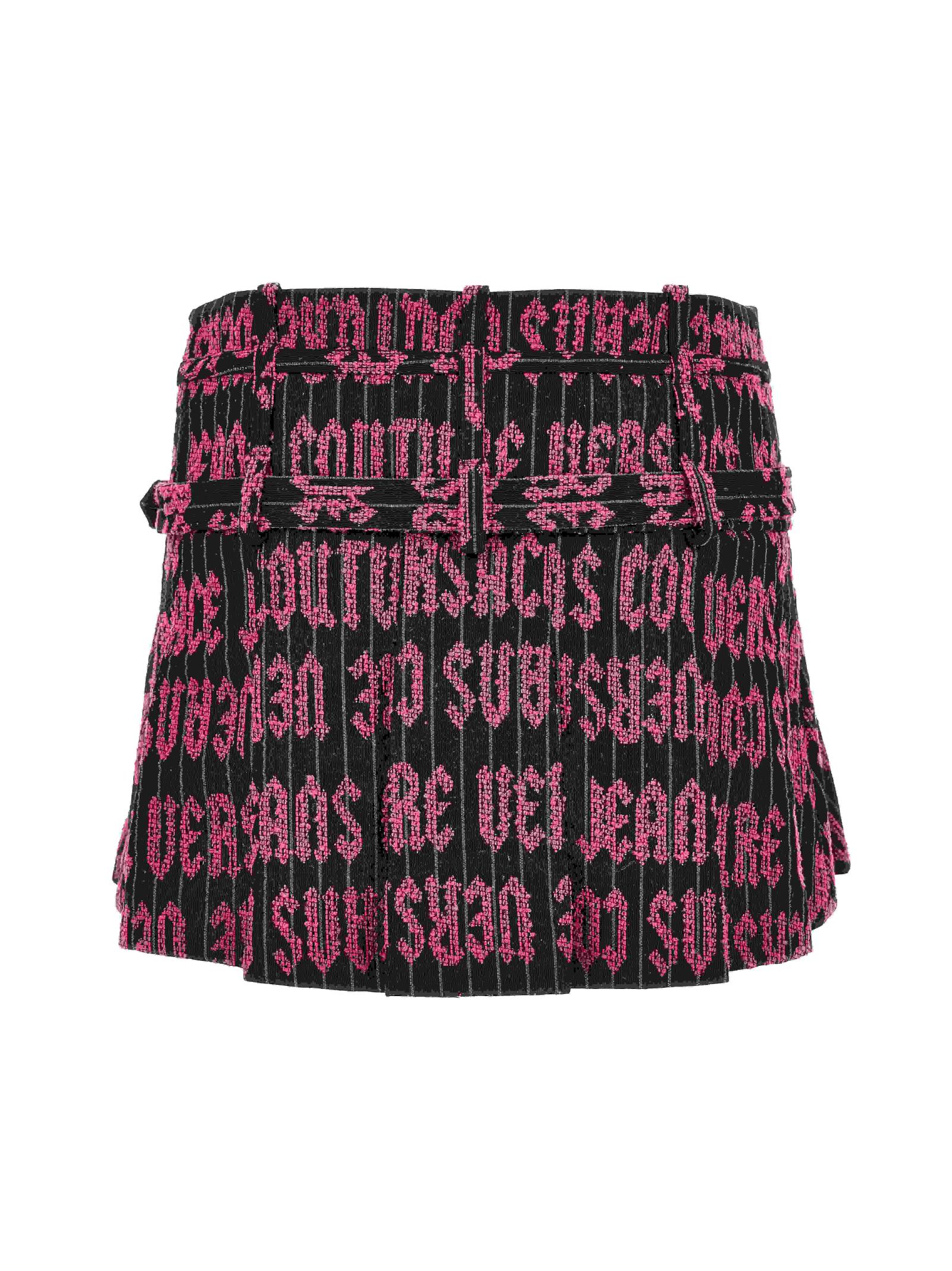 Versace Jeans Couture Skirt In Black