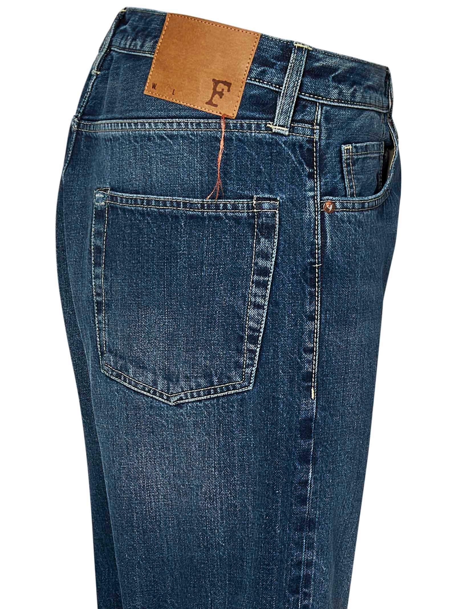 Shop Fortela Unclejohn33 Jeans In Blue