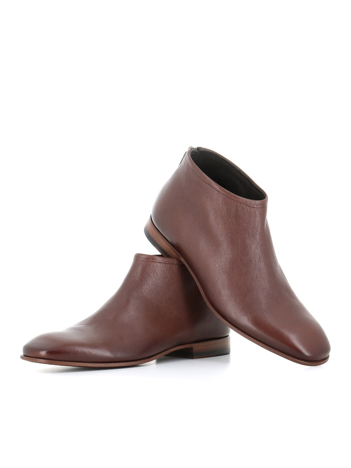 Shop Pantanetti Ankle Boot 17120d In Brown
