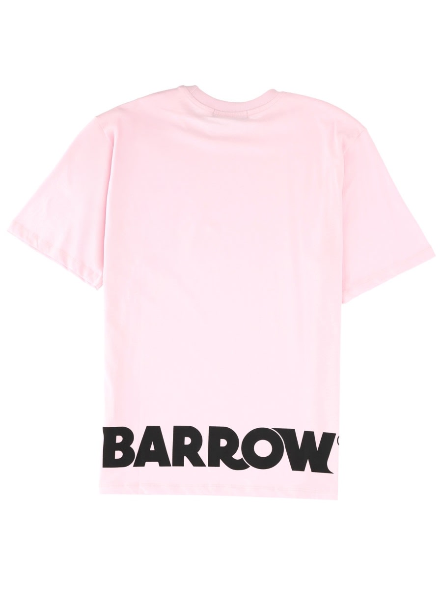 Barrow Iconic T-shirt In Pink