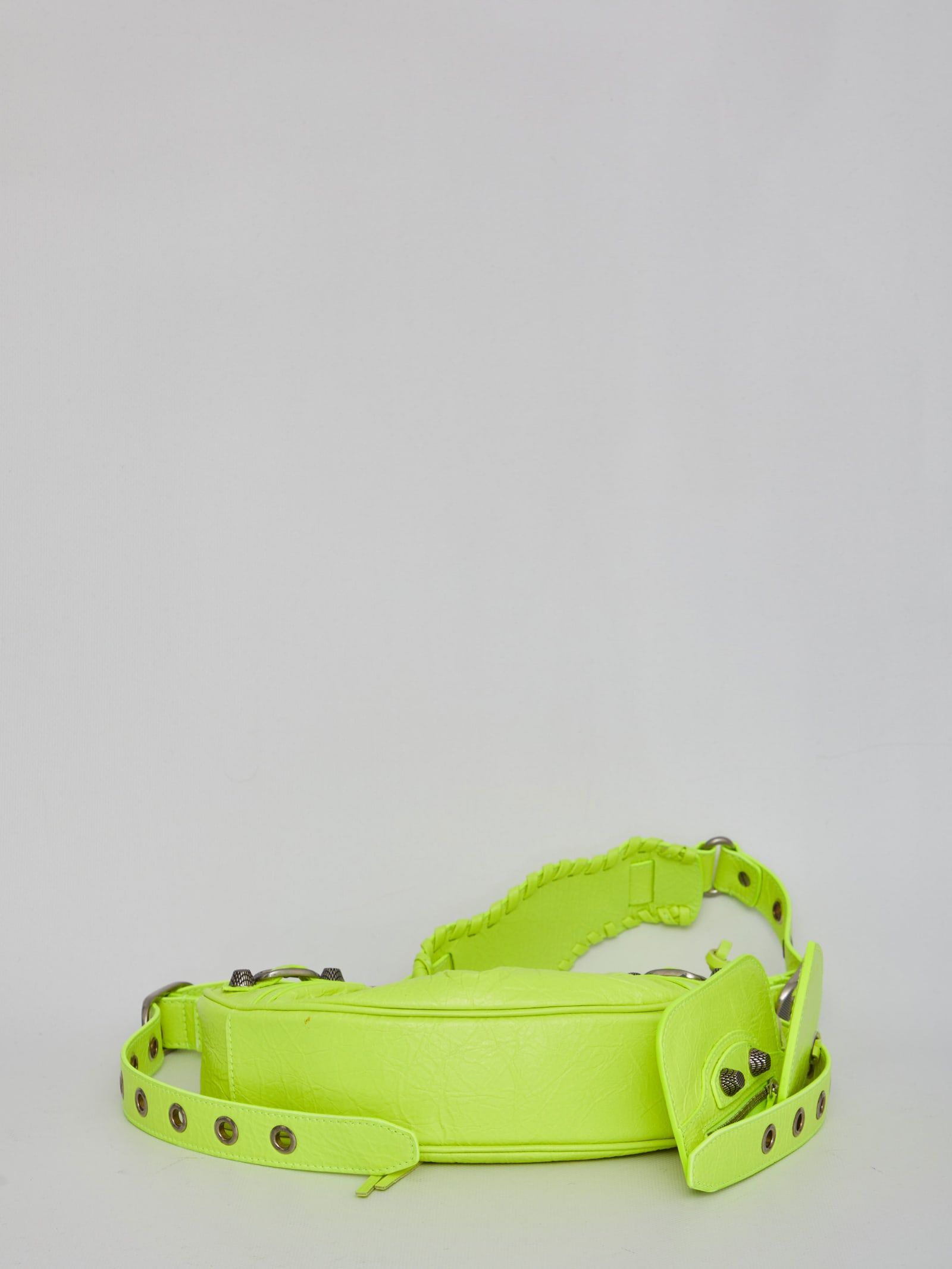 Shop Balenciaga Le Cagole Xs Bag In Yellow