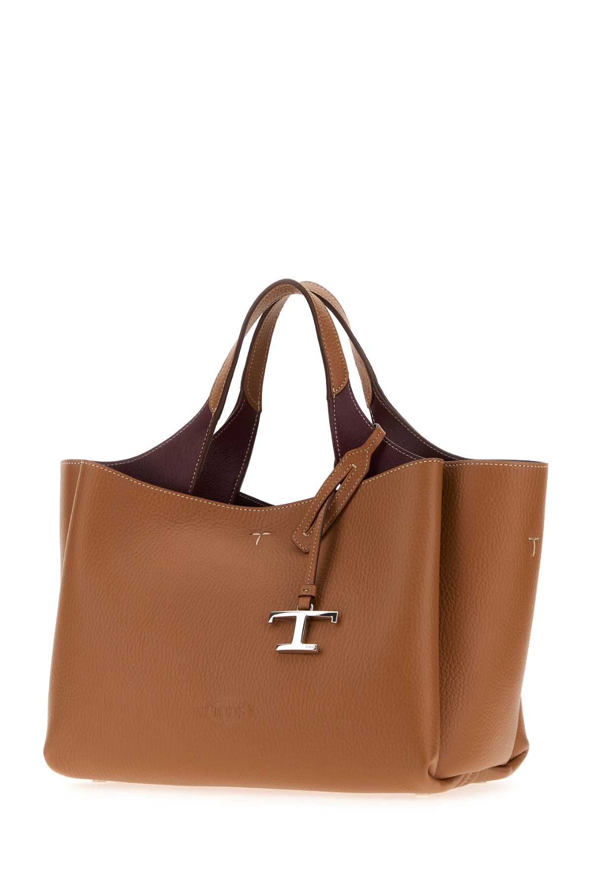 Tod's Camel Leather Mini Handbag