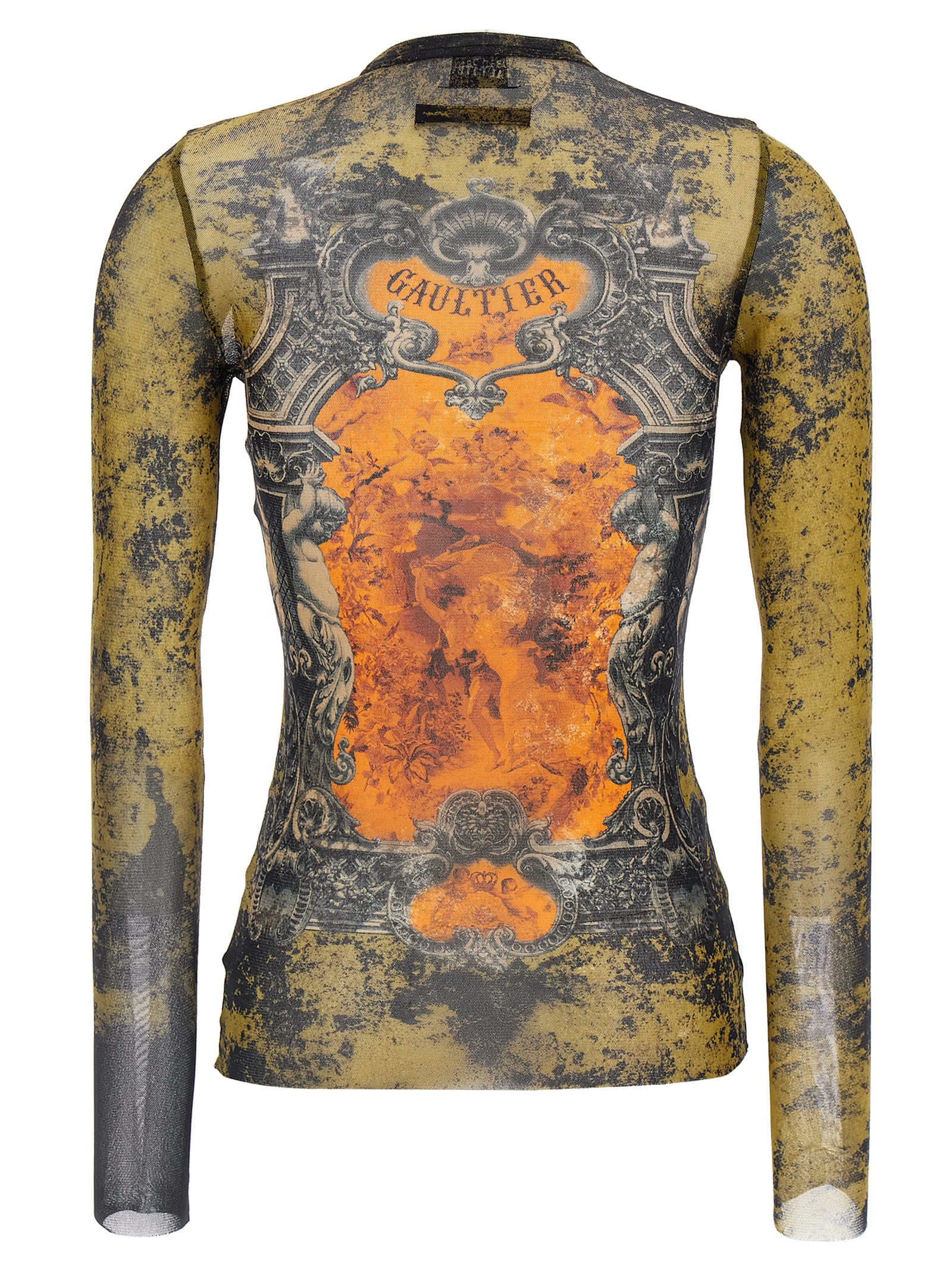 Jean Paul Gaultier 'médaillon' Top In Multi