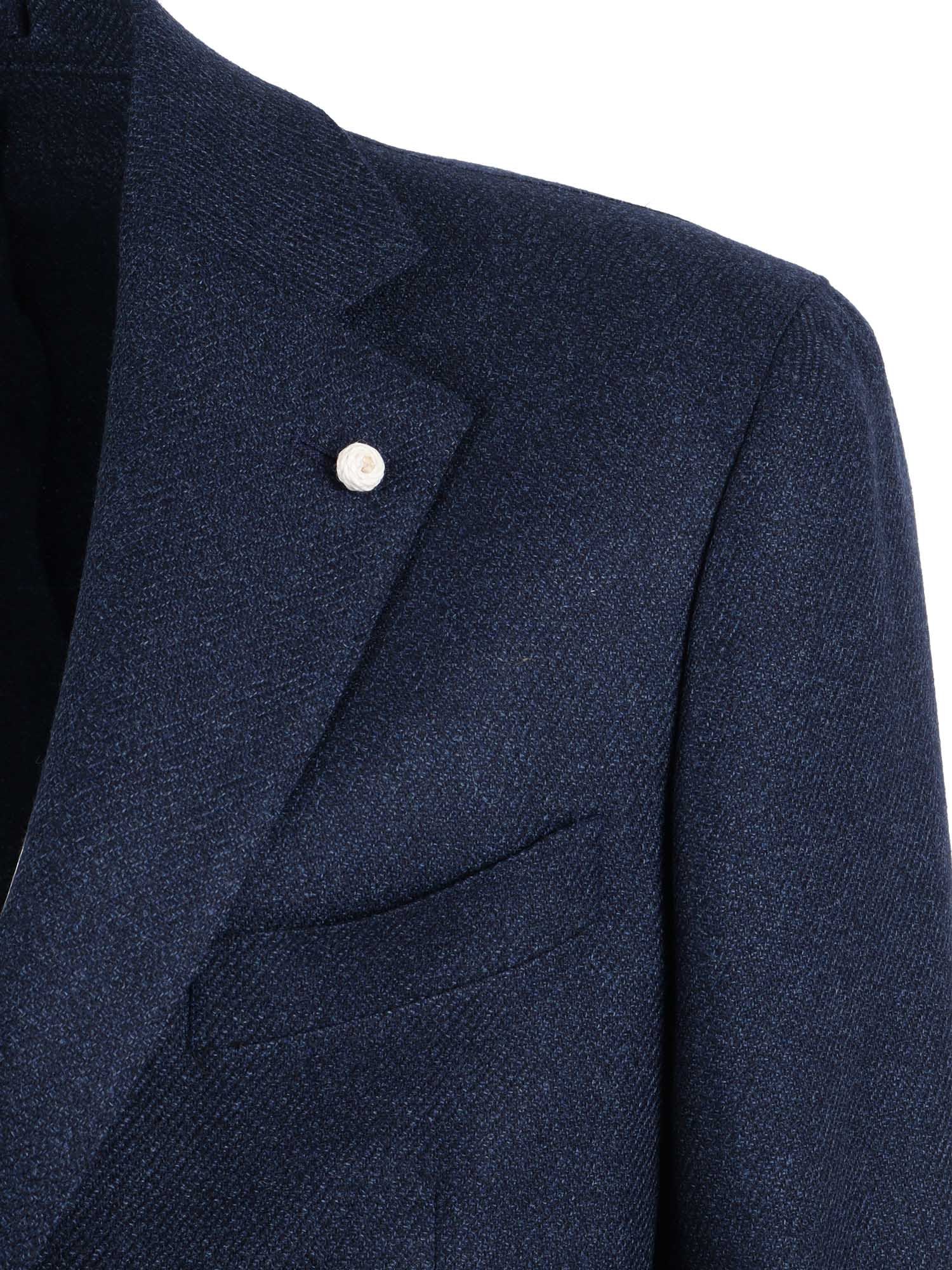 Luigi Bianchi Mantova Jacket In Blue