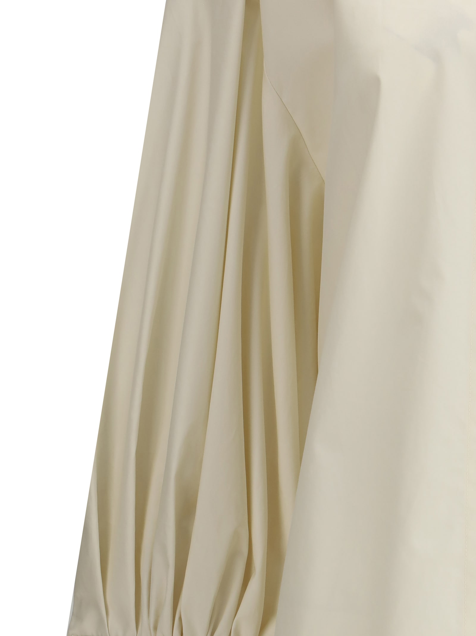 The Latest Cher Poplin Fermo Shirt In White