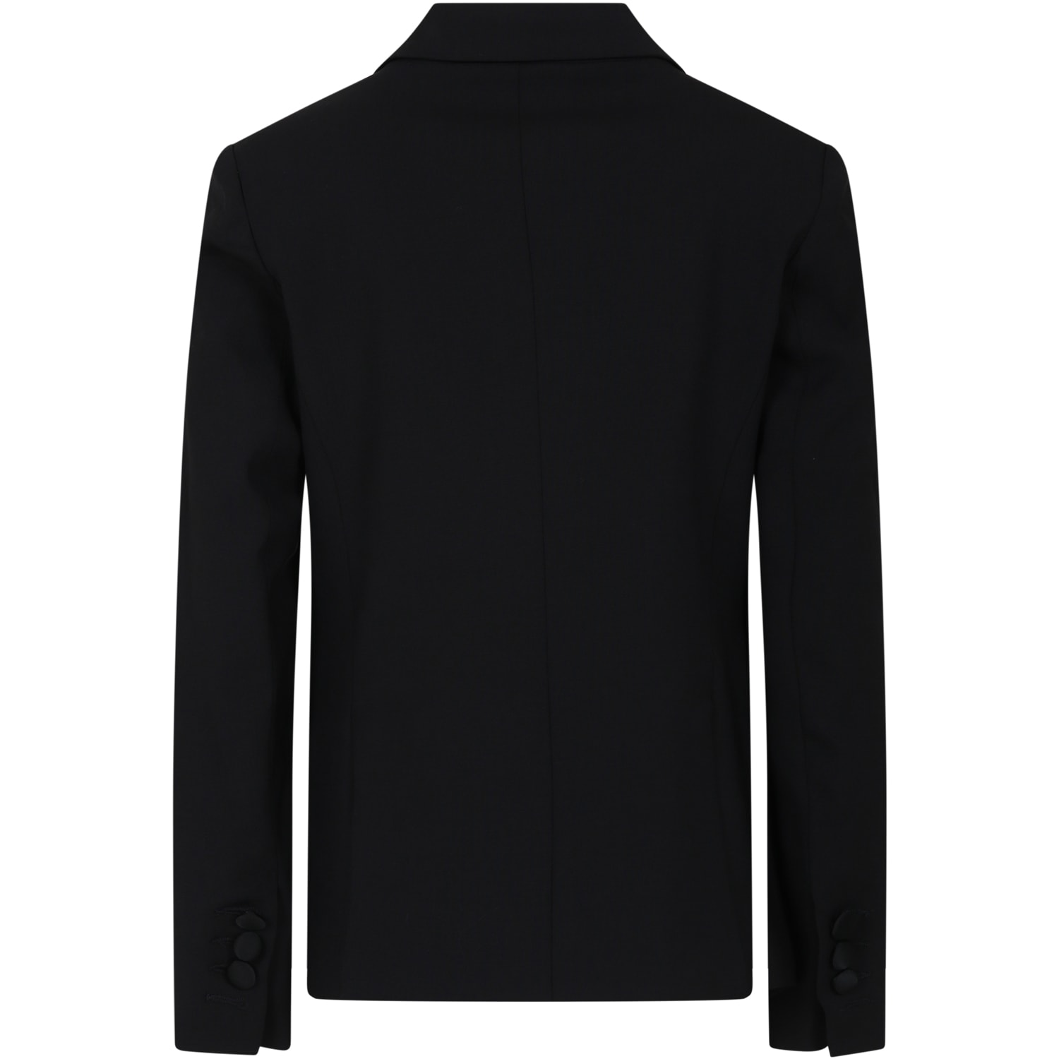 DSQUARED2 BLACK JACKET FOR BOY WITH LOGO