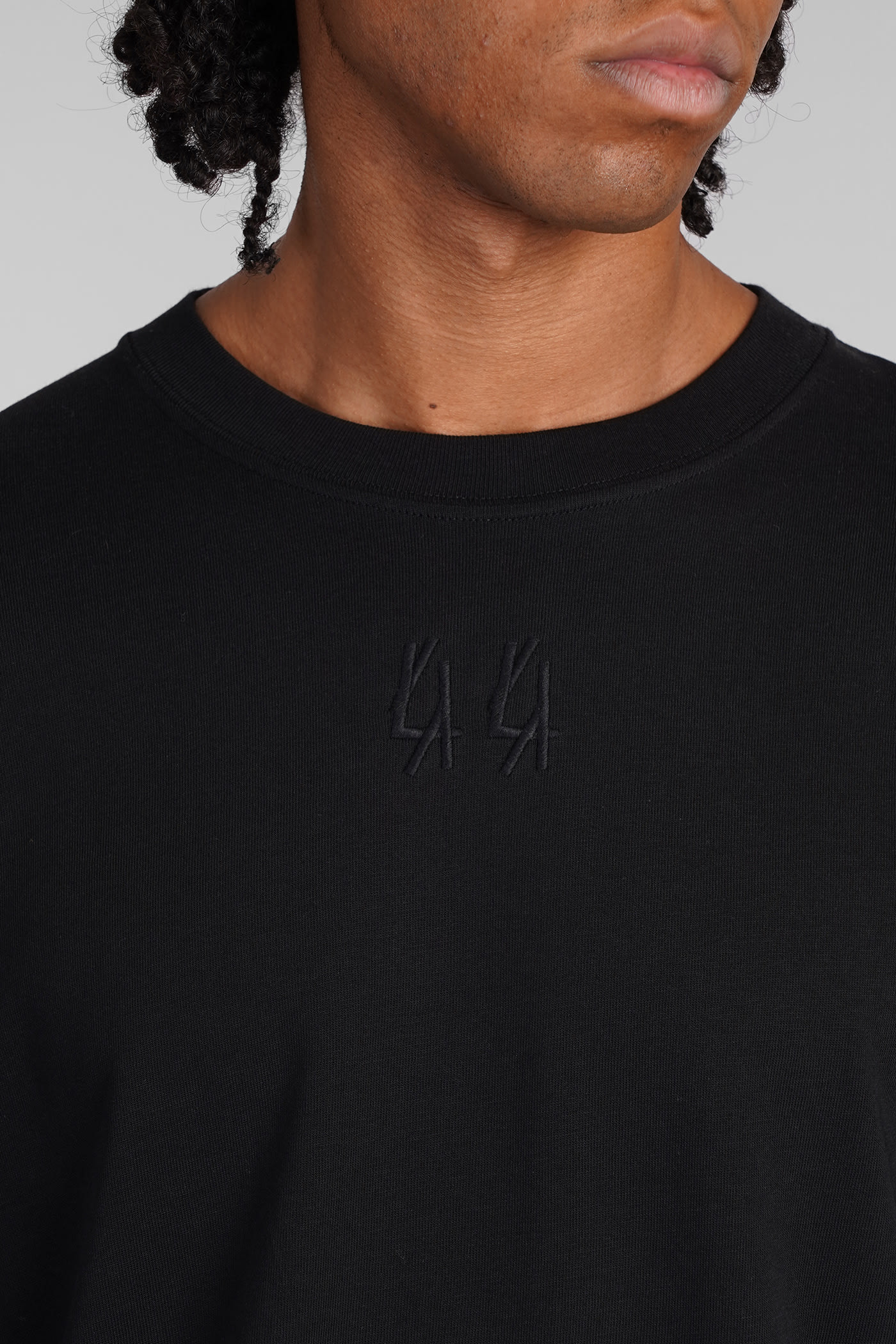 Shop 44 Label Group T-shirt In Black Cotton