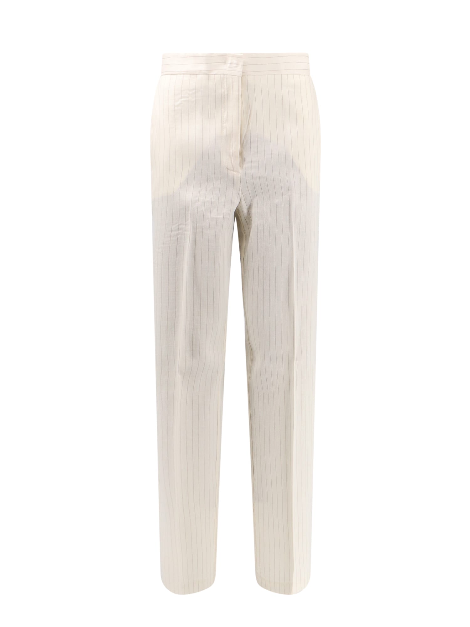 Shop Mvp Wardrobe Trouser In Beige