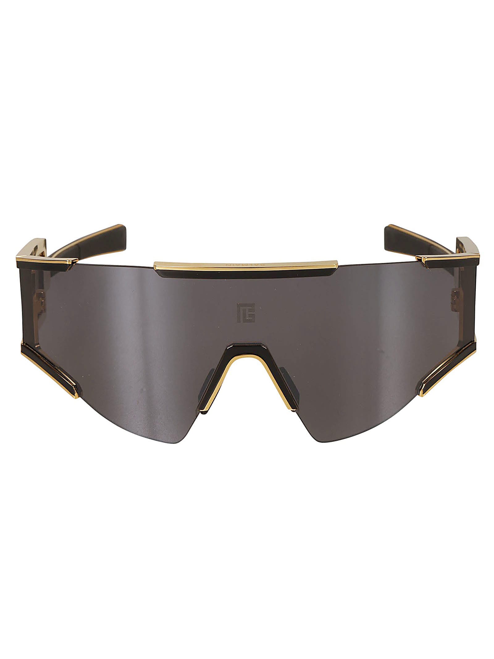 Balmain Fleche Sunglasses Sunglasses In Black/gold
