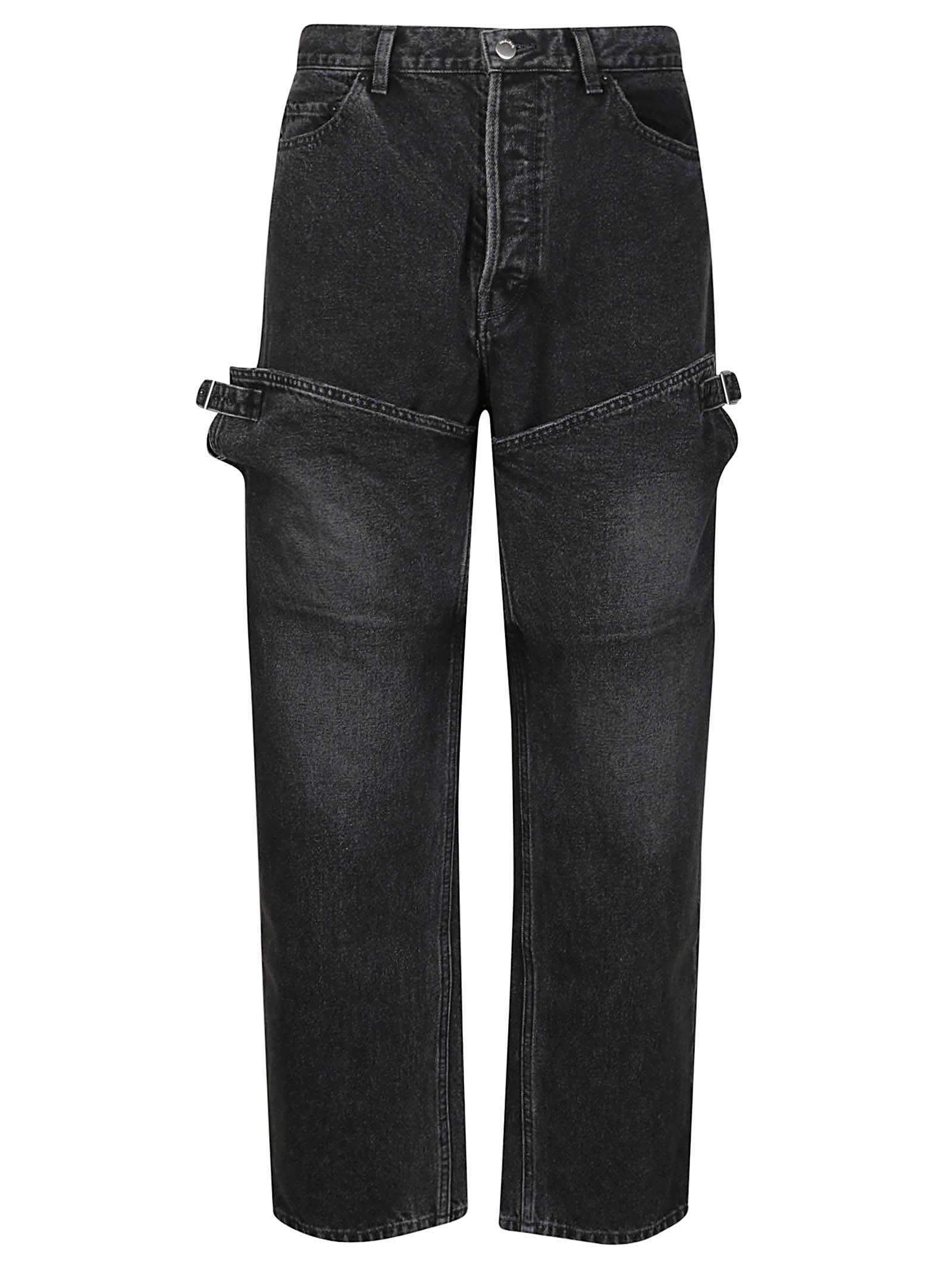 全国送料無料の通販 Pant Denim Detail Boots Ambush In ModeSens | Blue Mid パンツ