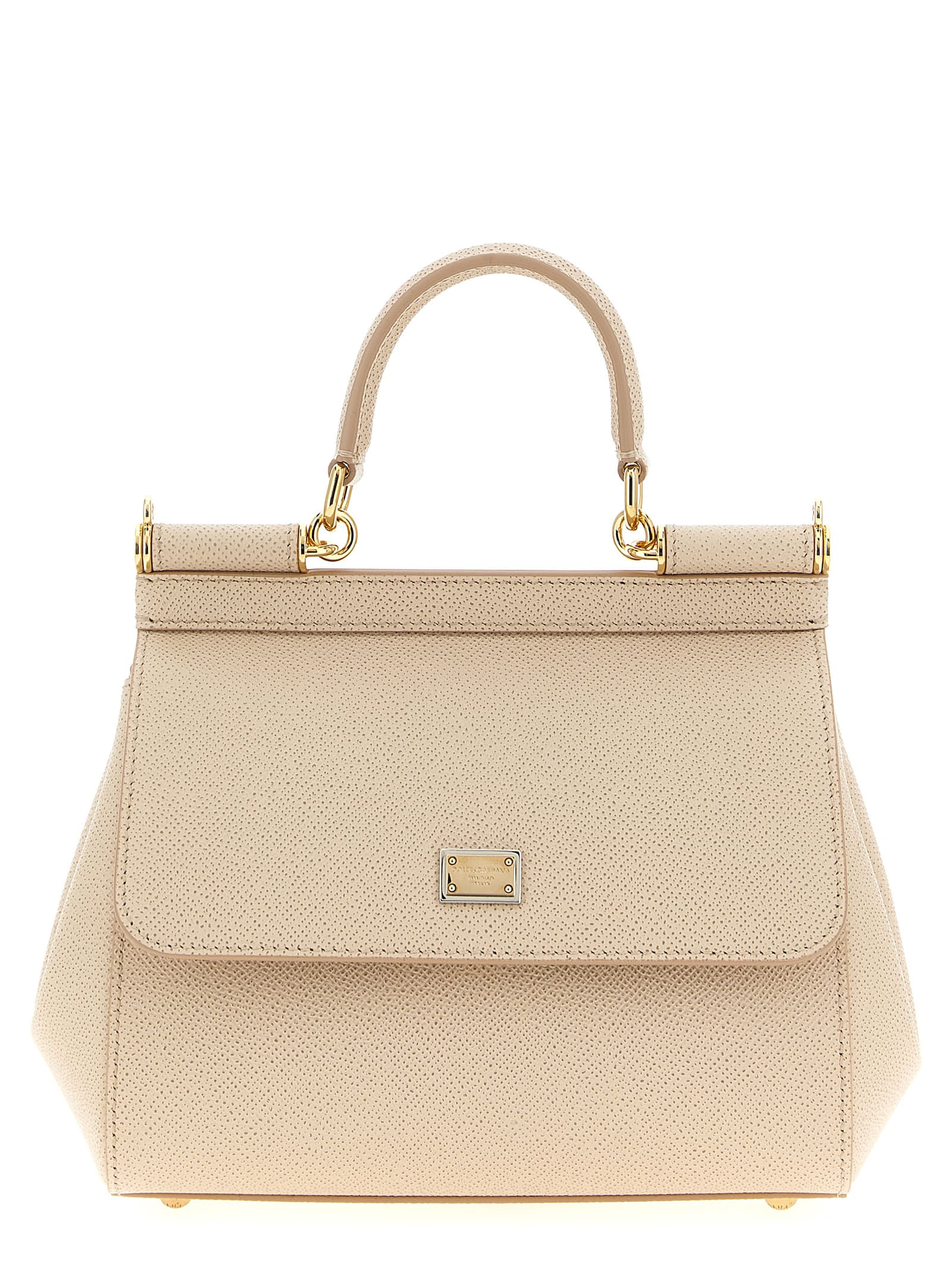 Dolce & Gabbana Sicily Medium Handbag In Pink
