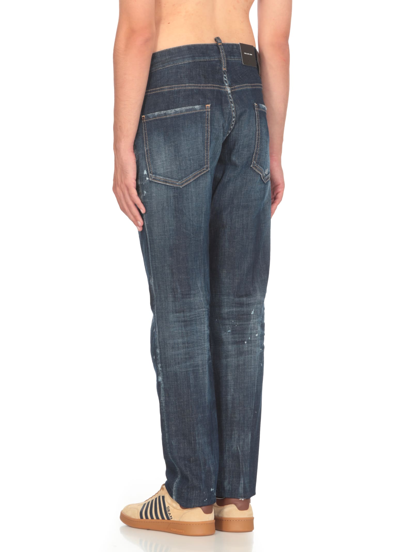 Shop Dsquared2 Cool Guy Jeans In Blue