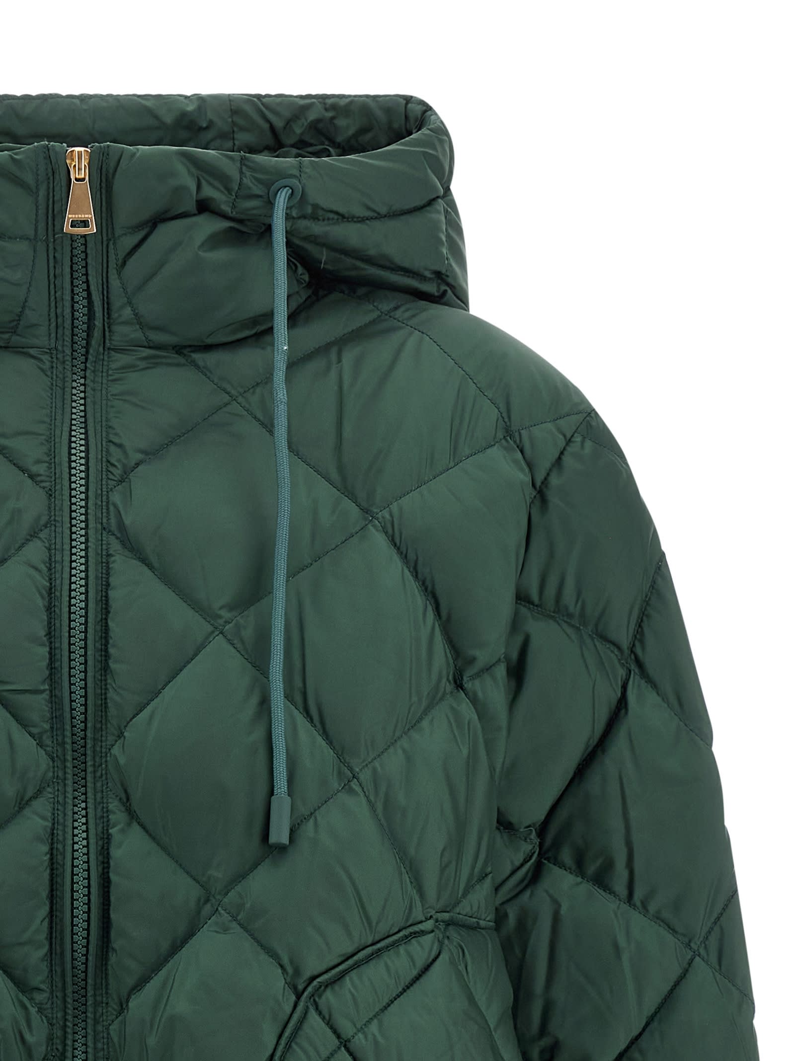 Weekend Max Mara Eris Puffer Jackets Green In Green