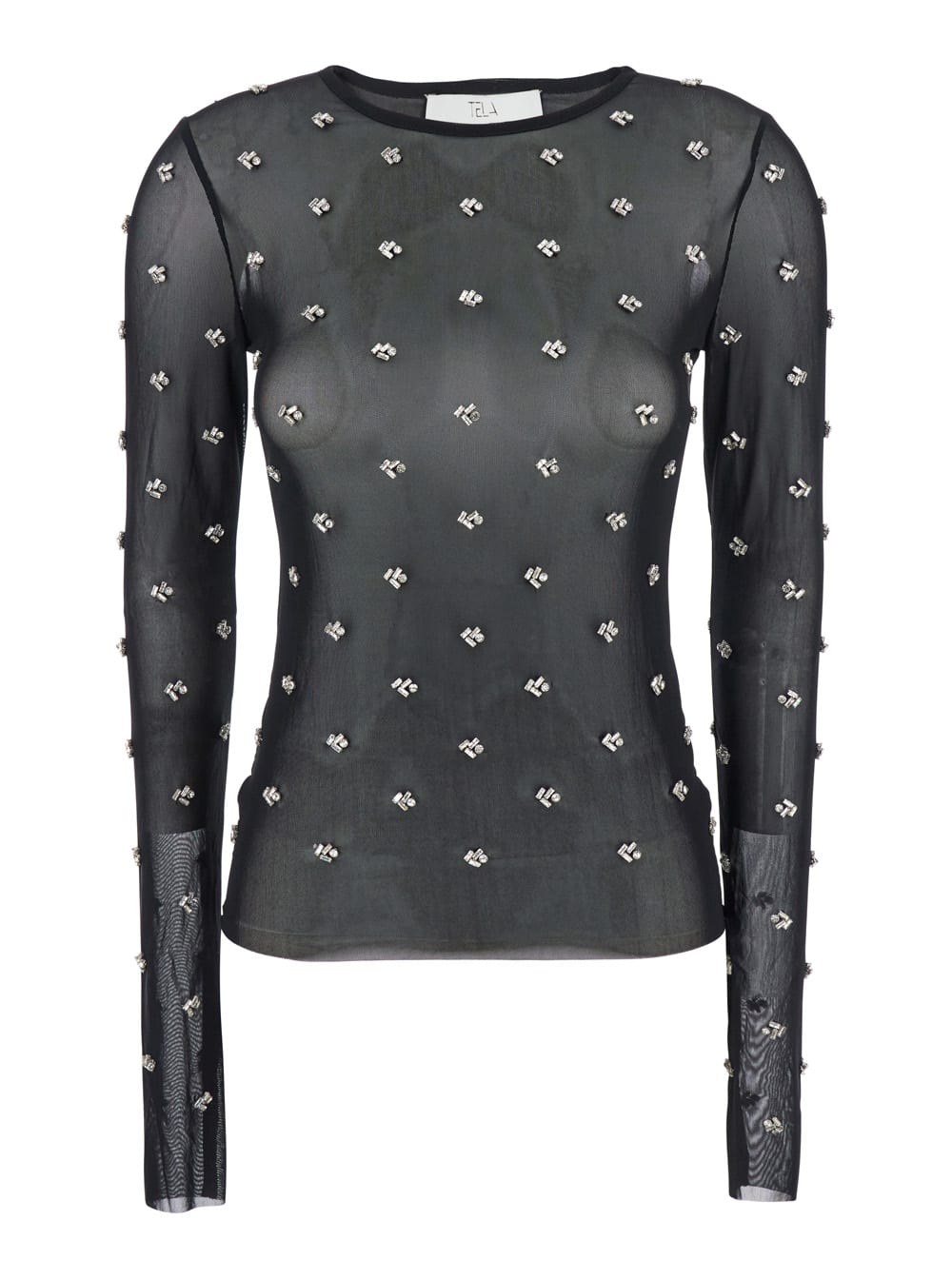 Tela Lux Top In Gray