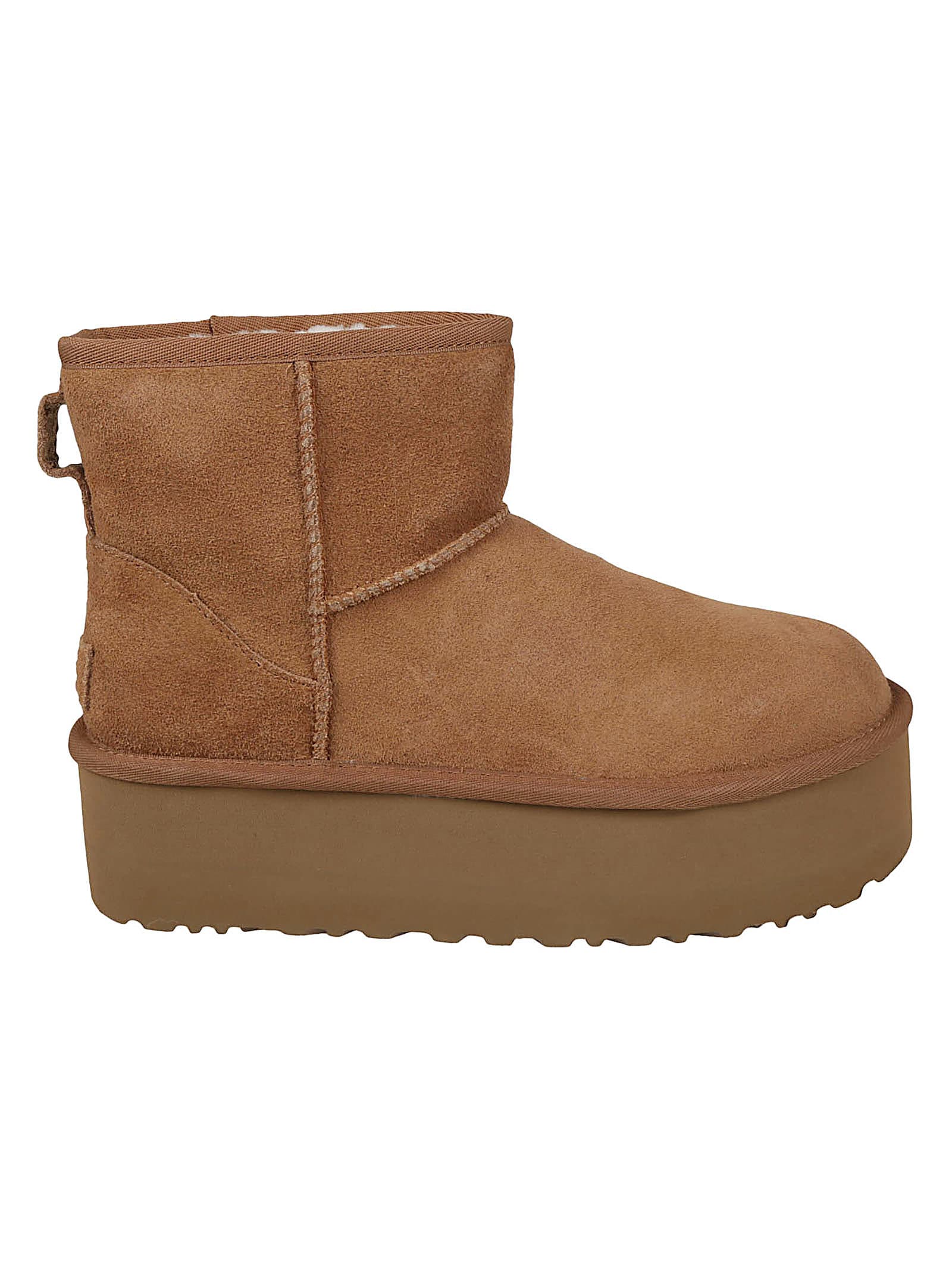 Shop Ugg W Classic Mini Platform In Che Chestnut