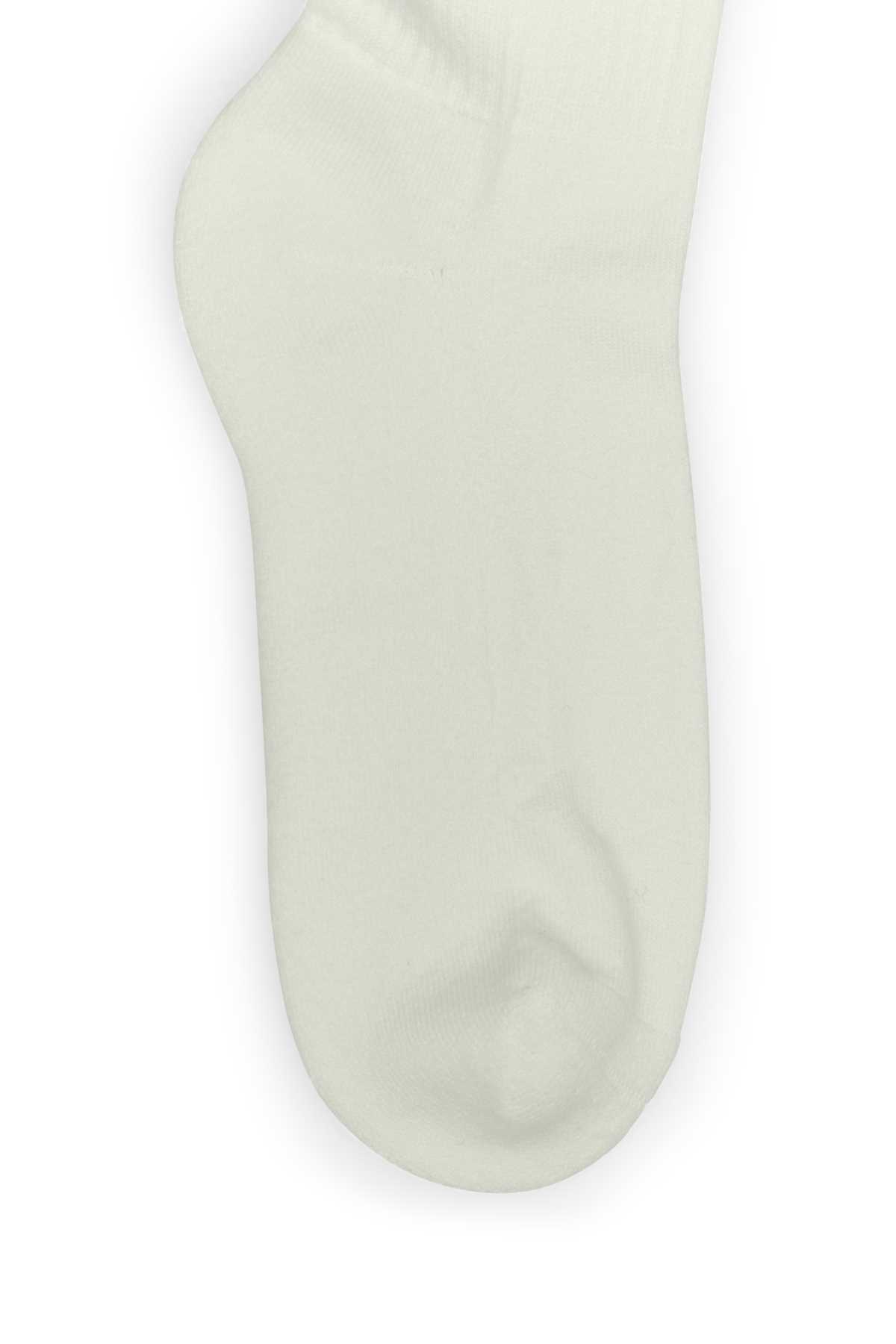 Versace White Stretch Cotton Blend Socks In Whiteblack