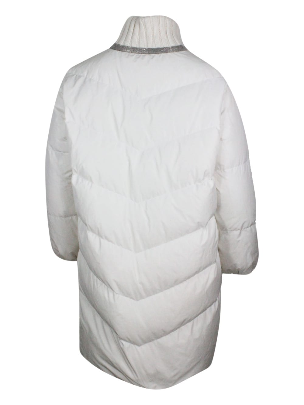 Shop Fabiana Filippi Jacket In White