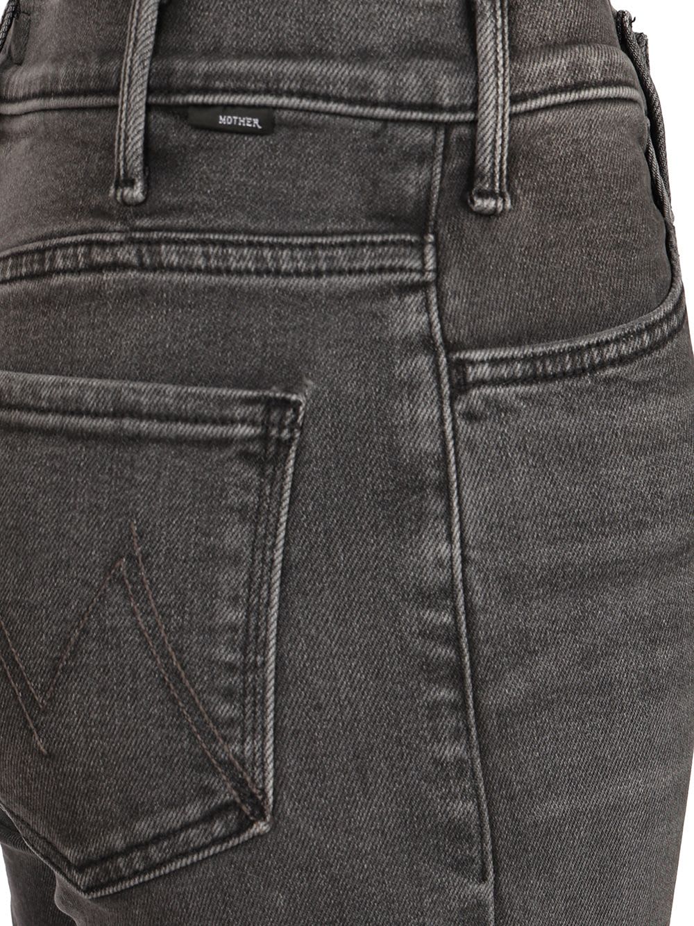 Mother Hustler Roller Sneak Jean In Blue