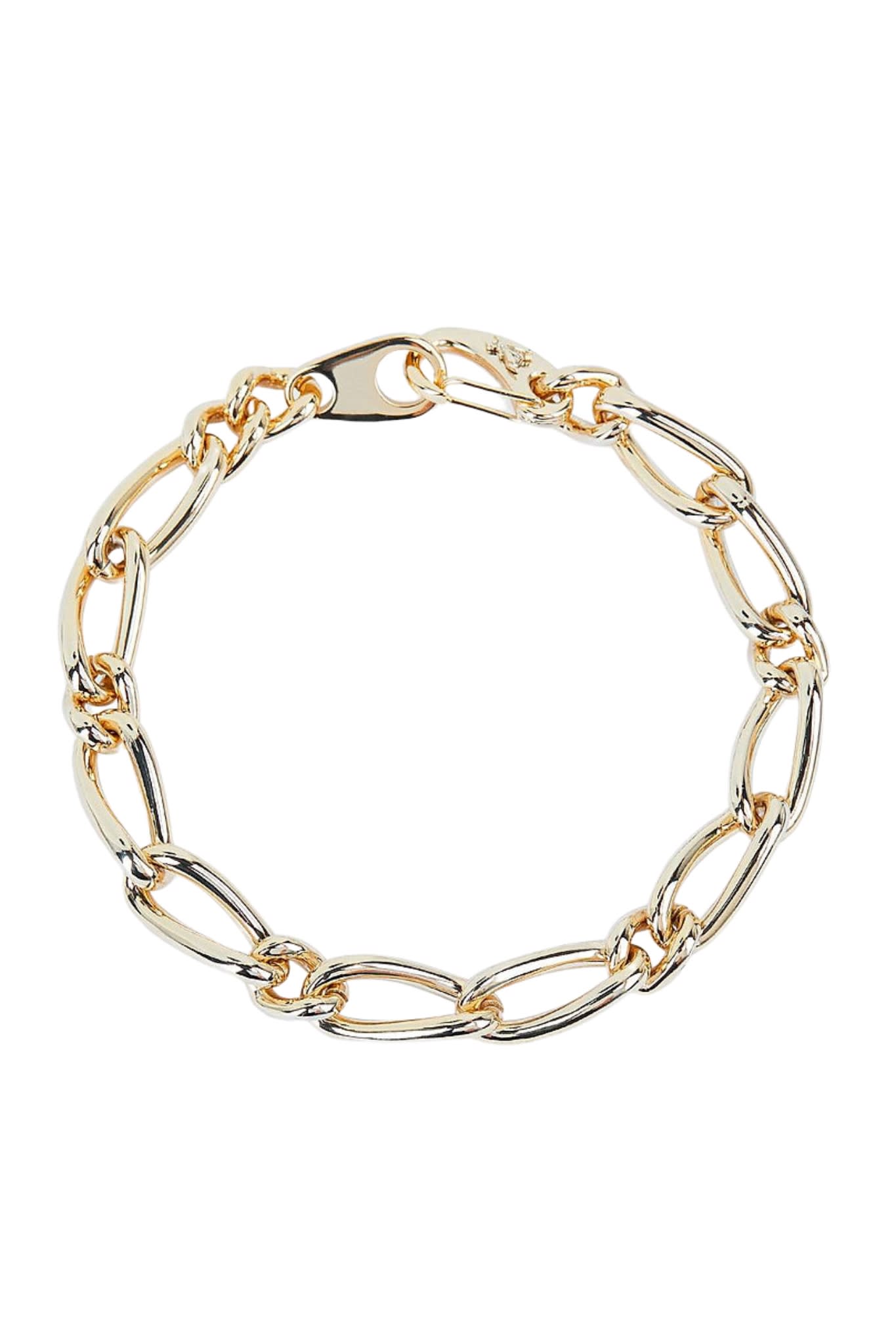 New Chain Necklace In Aluminum And Brass