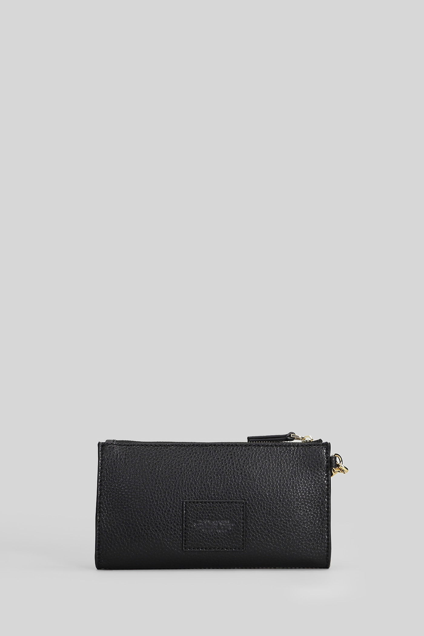 Marc Jacobs The Pouch Clutch In Black Leather In Black