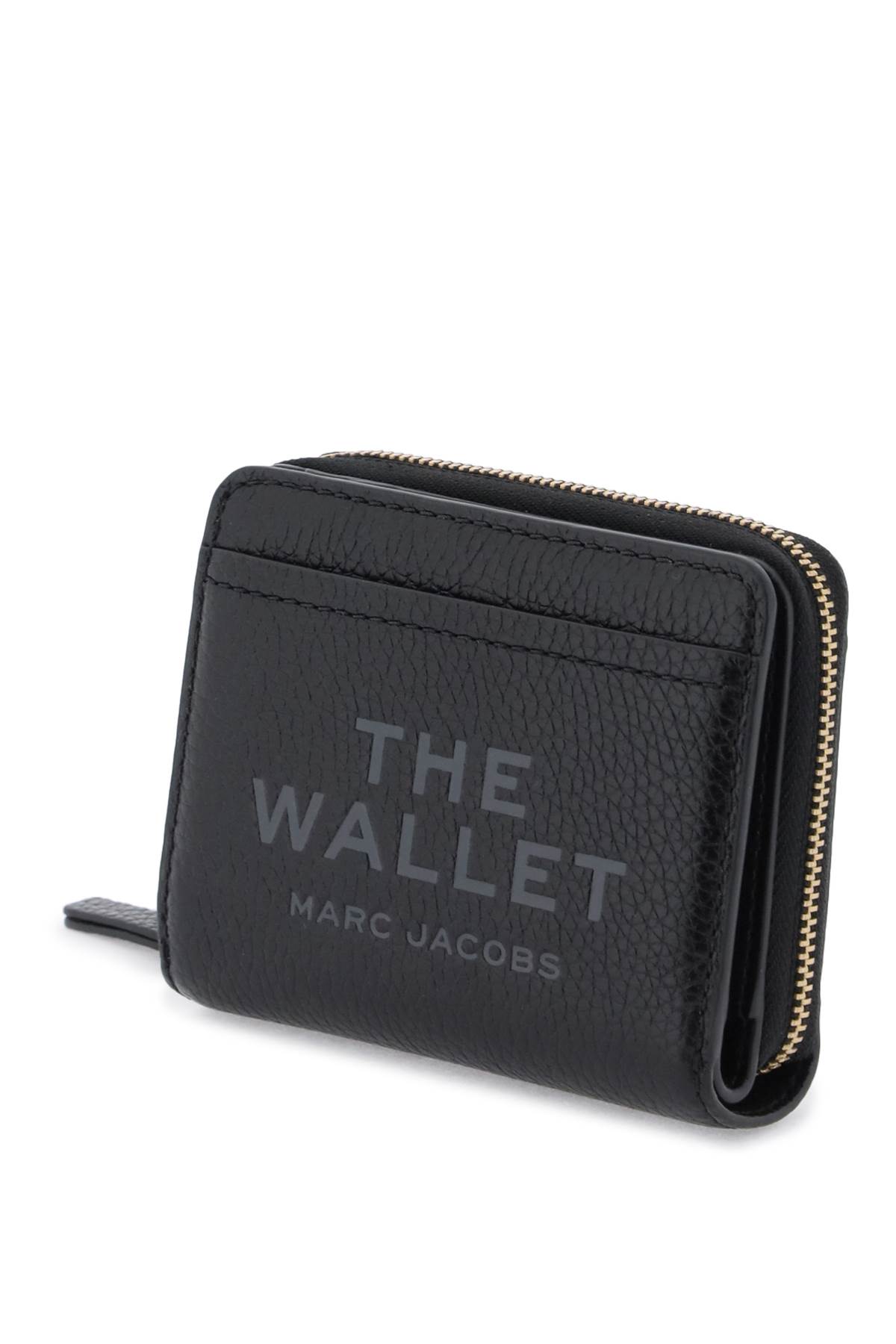 Marc Jacobs The Mini Compact Wallet In Black