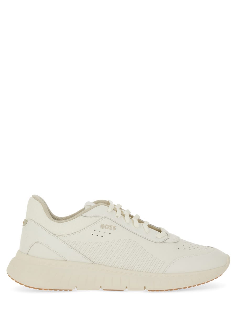 Hugo Boss Boss "titanis" Sneaker In White