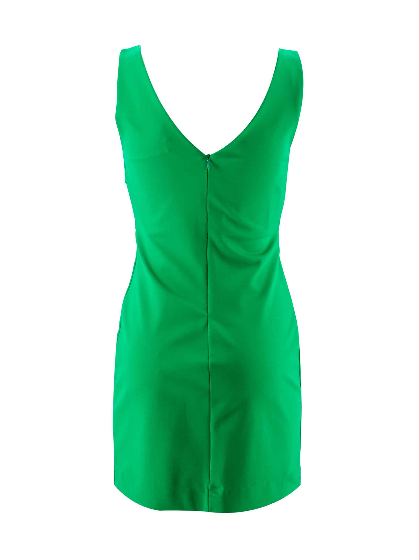 P.a.r.o.s.h. Dress With Bow In Verde | ModeSens