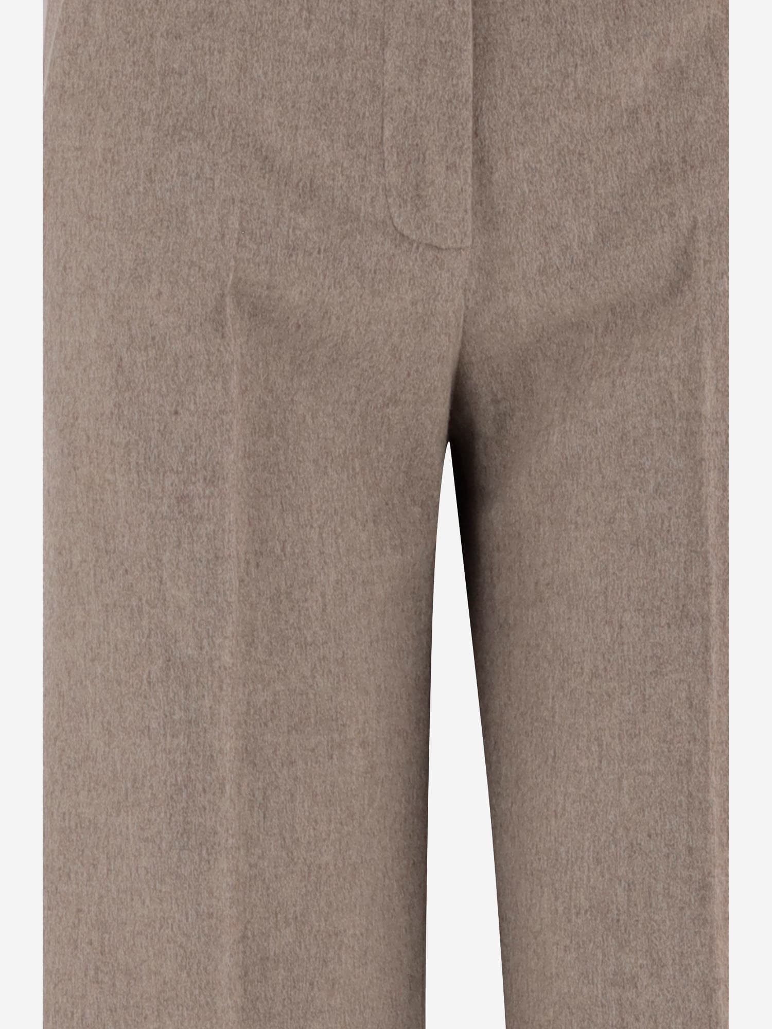 Ql2 Wool Trousers In Multi