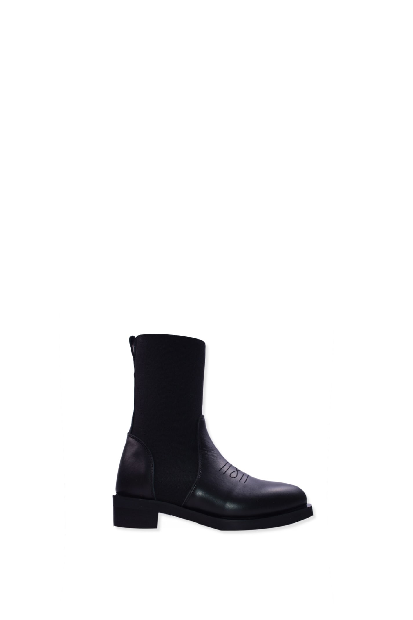 N°21 LEATHER ANKLE BOOT