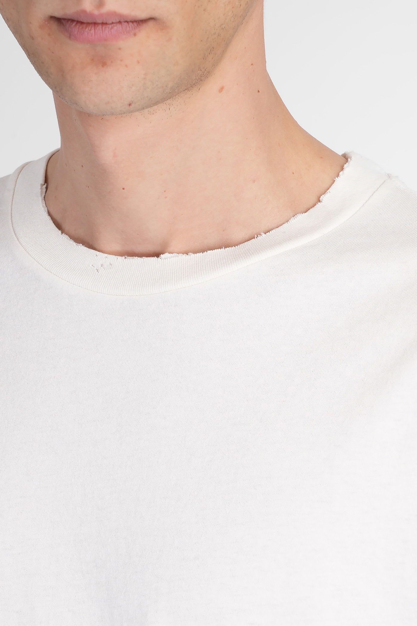 John Elliott T-shirt In Beige Cotton