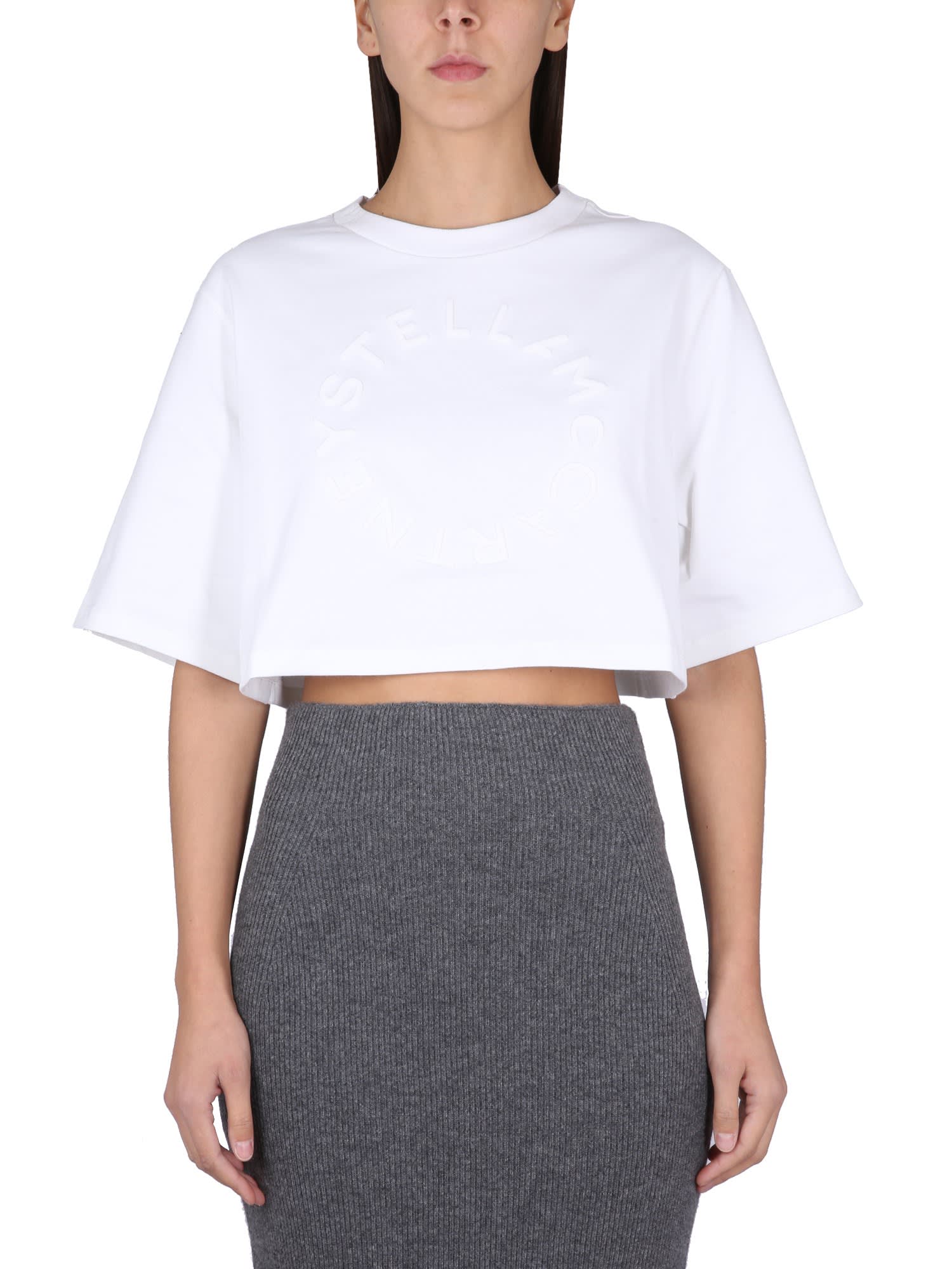 STELLA MCCARTNEY CROPPED T-SHIRT