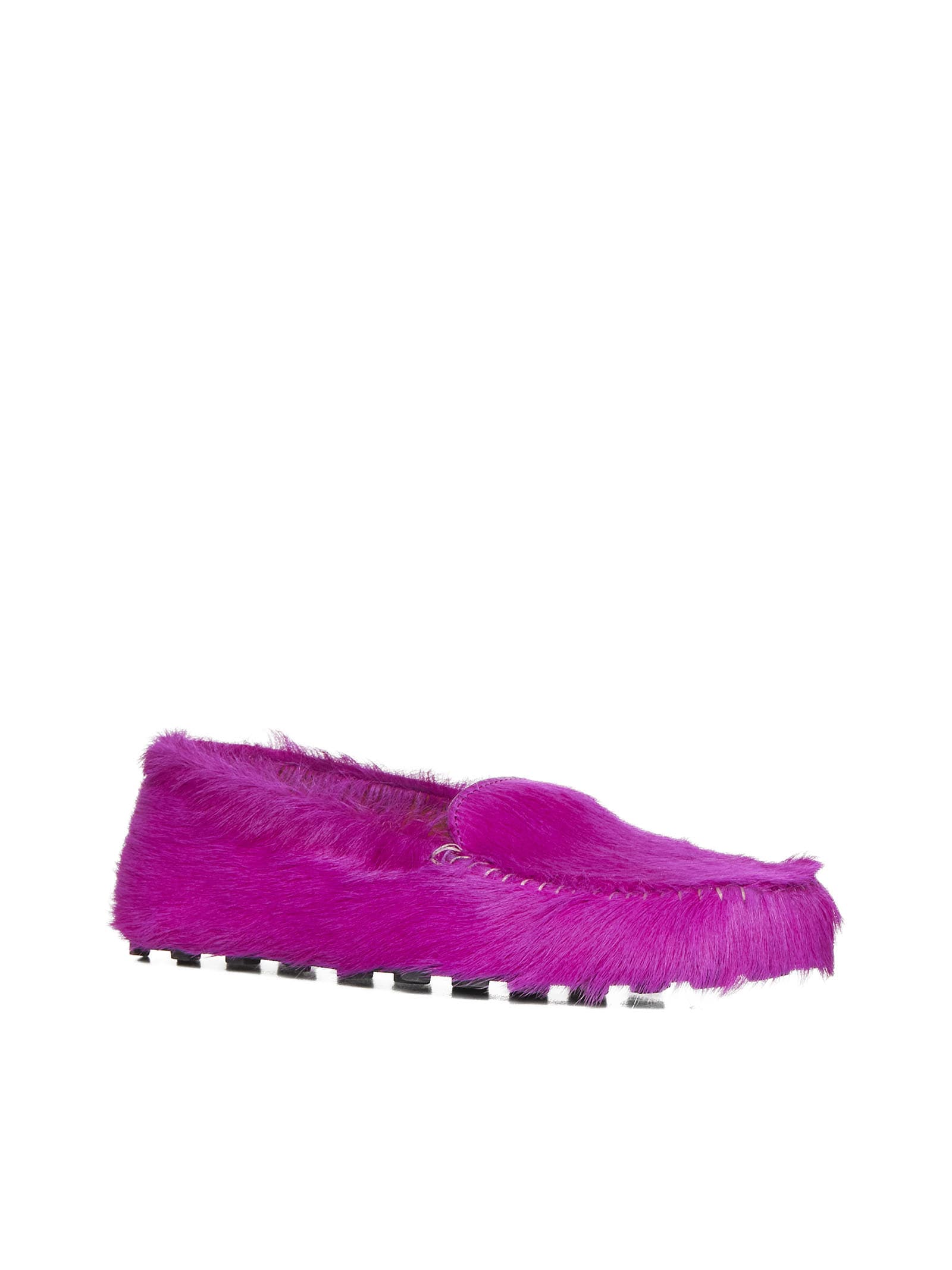 Shop Marni Loafers In Rosa