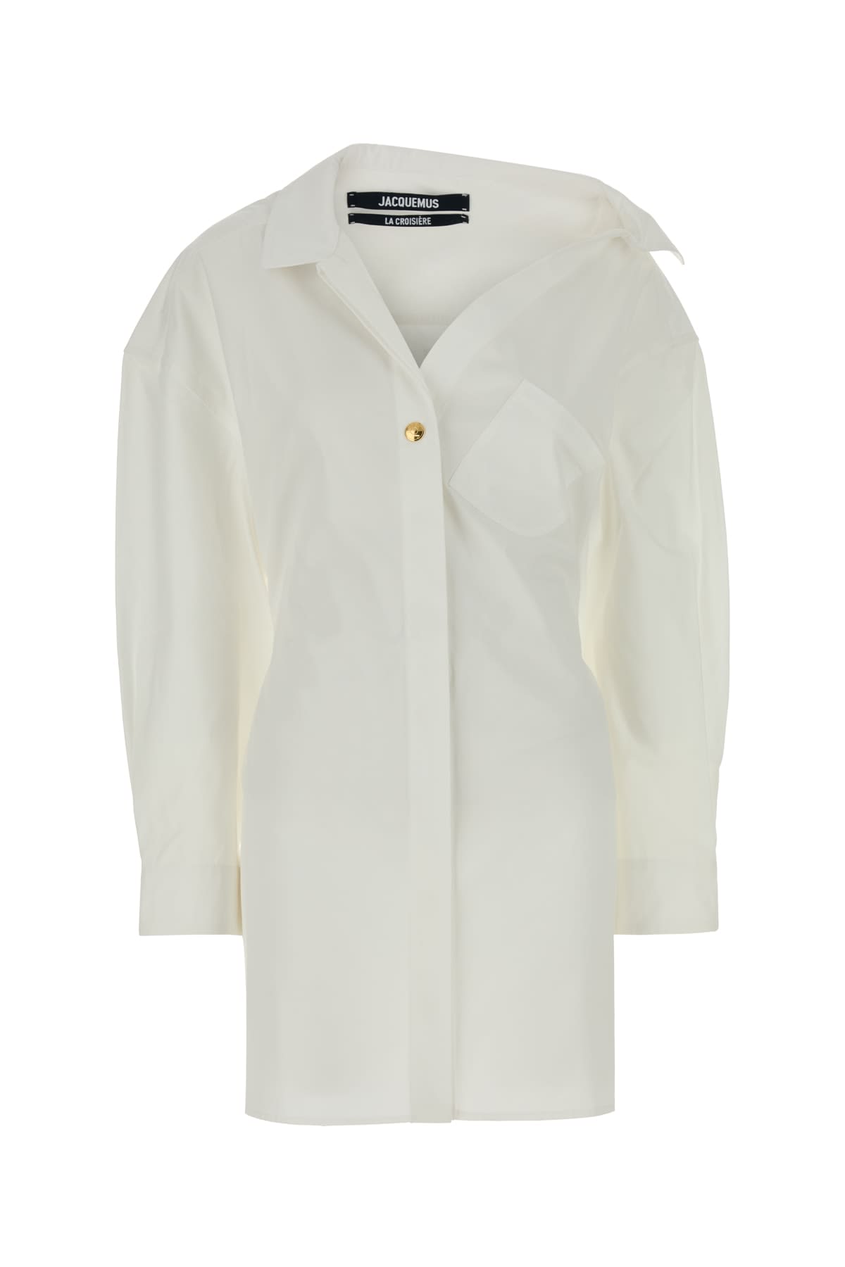 Jacquemus Women La Mini Robe Chemise In White