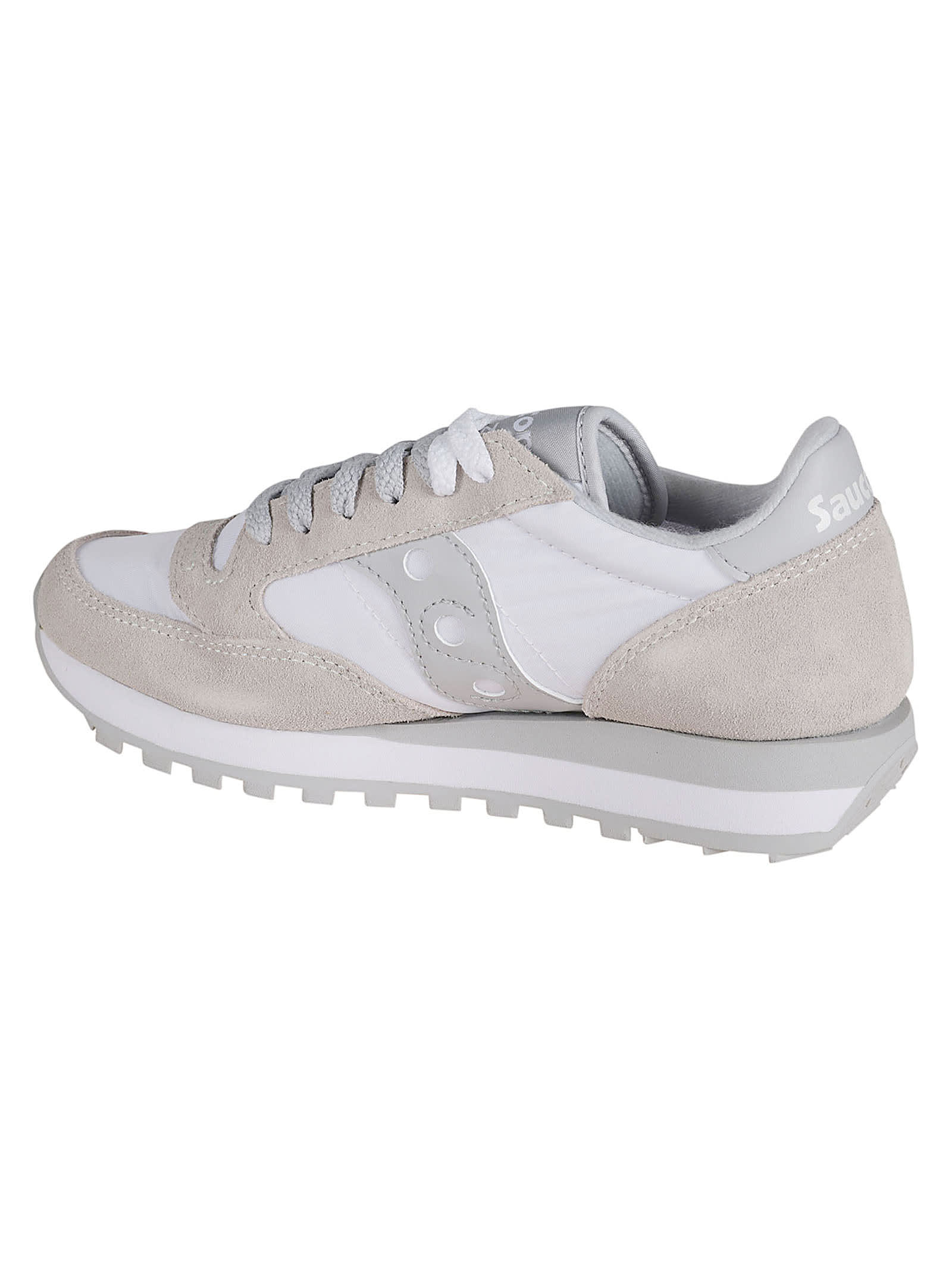 Shop Saucony Shadow Original Sneakers In White/grey