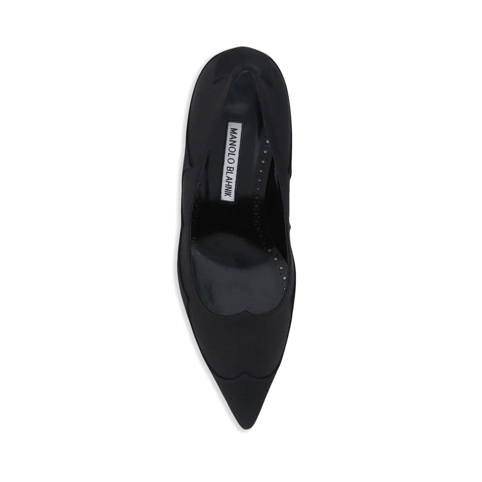 MANOLO BLAHNIK FABRAKAHI 90 PUMPS