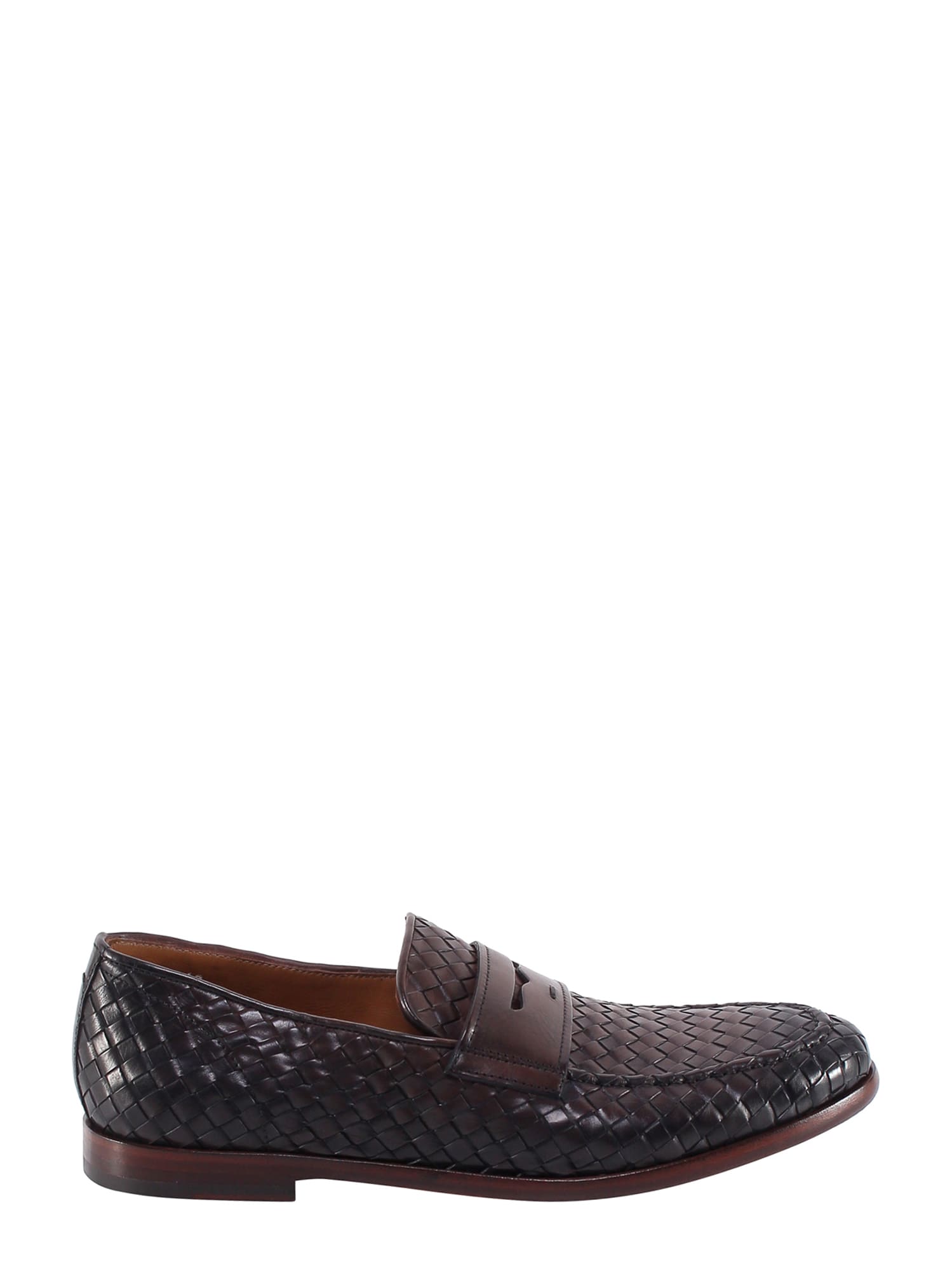 Shop Doucal's Loafer Doucals In Brown