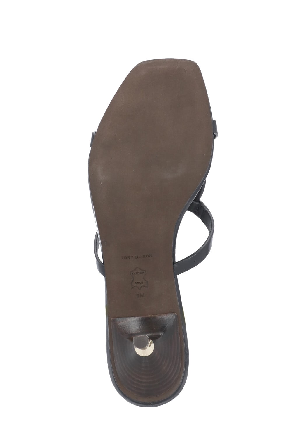 Shop Tory Burch Miller Geo Leather Mules In Black