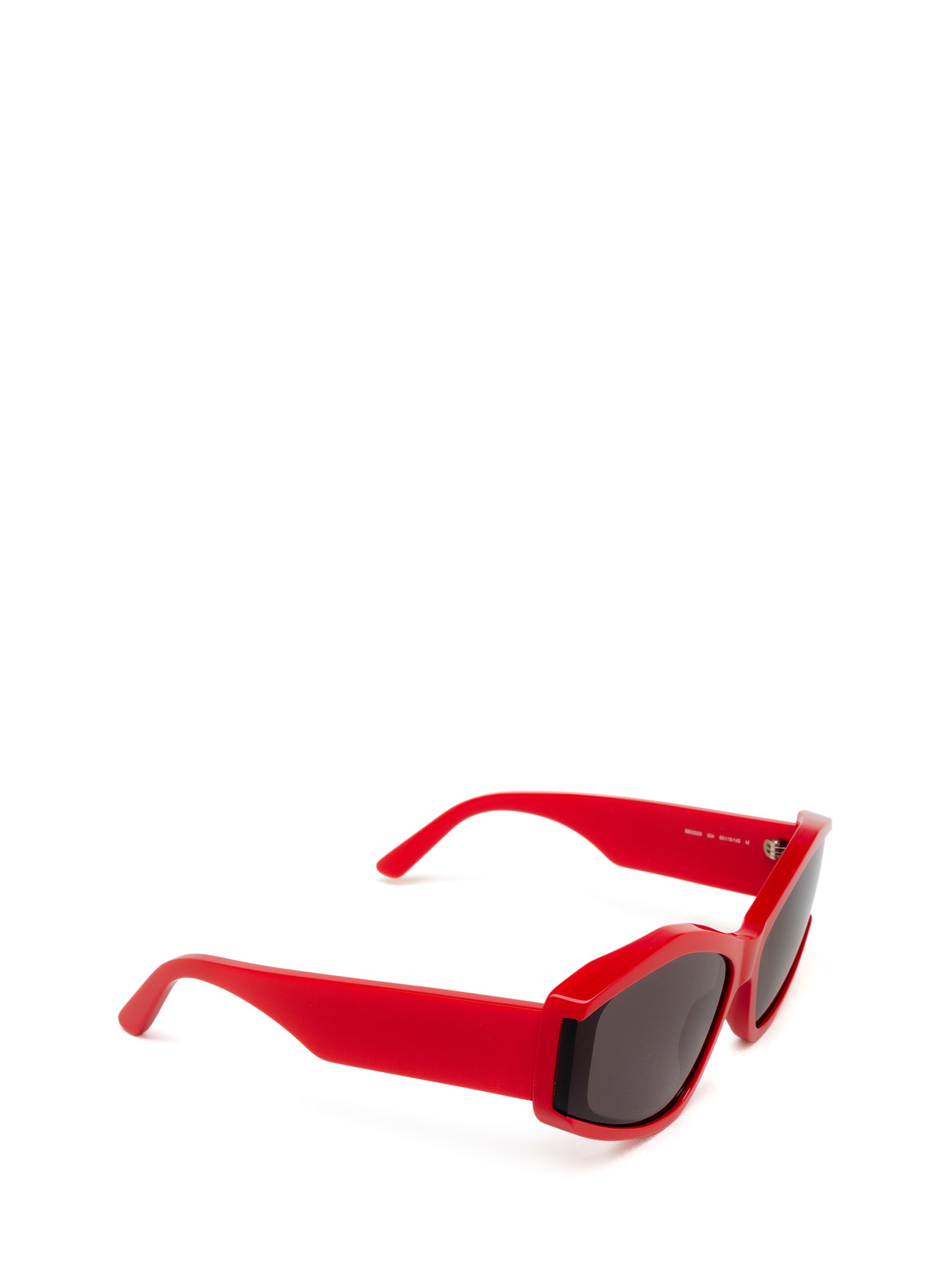 Shop Balenciaga Bb0302s Red Sunglasses