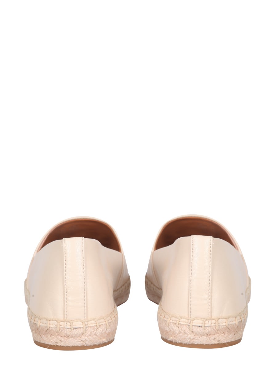 Shop Tory Burch Espadrilla Eleanor In Beige