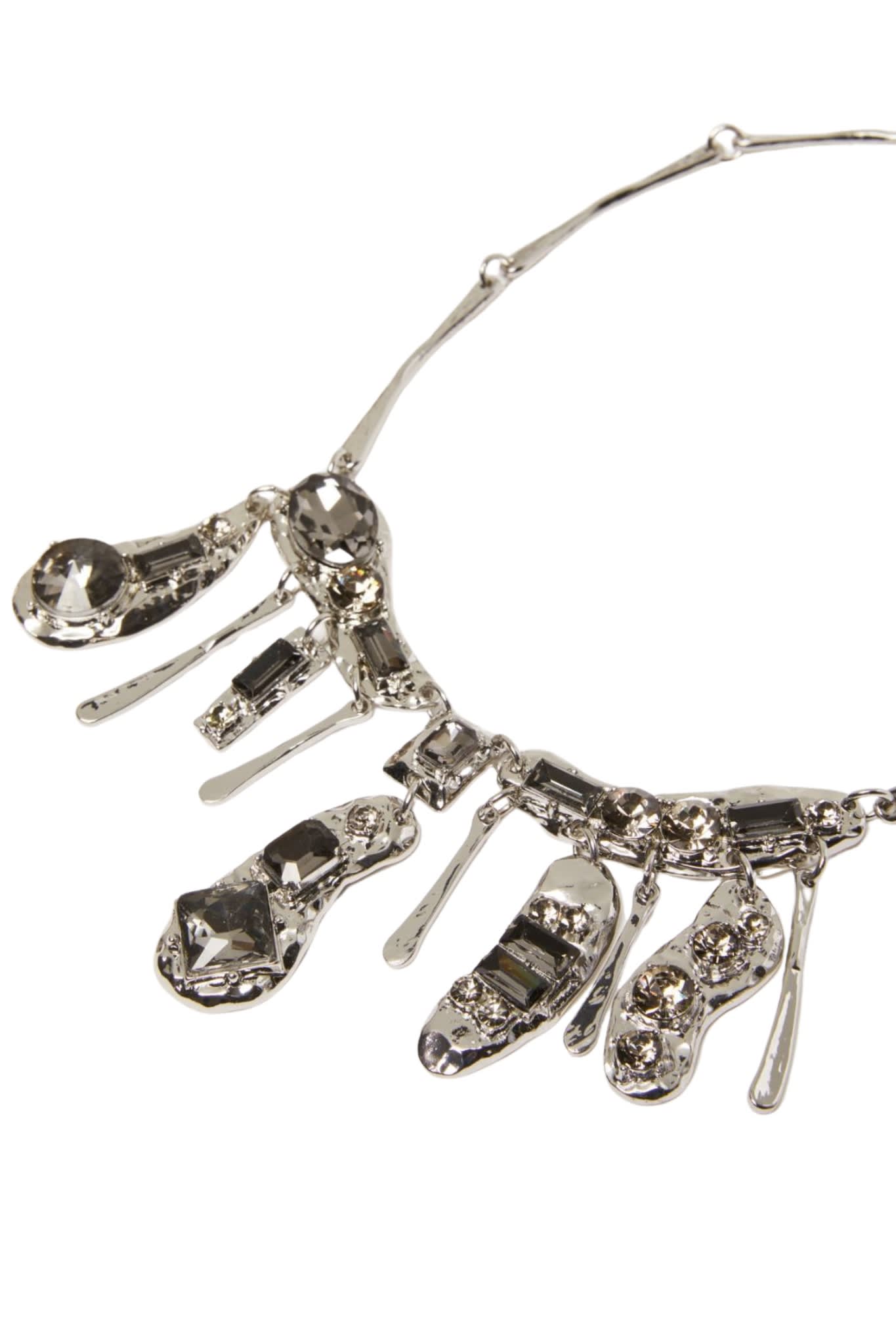 Weekend Max Mara Oidium Necklace With Pendants In Nikel
